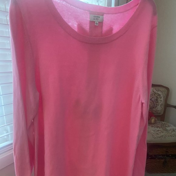 Crown and Ivy Pink Sweater - Picture 5 of 7